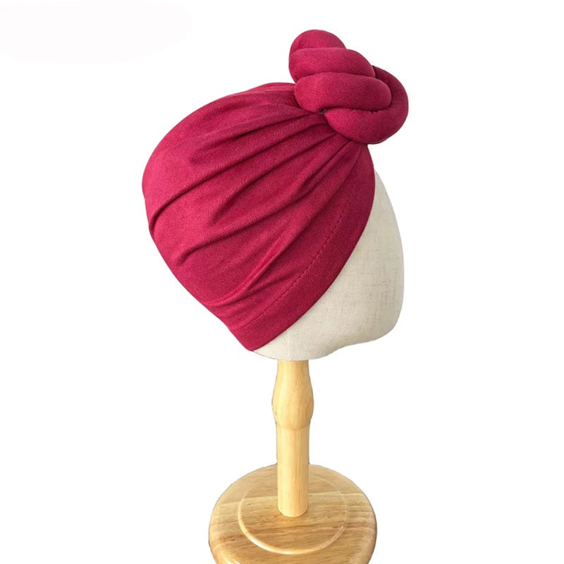 New Muslim Women 3D Flower Cross Turban Hat Sleep Hijab Elegant Party Head Cover Wrap Cancer Chemo Beanies Cap Hair Accessories