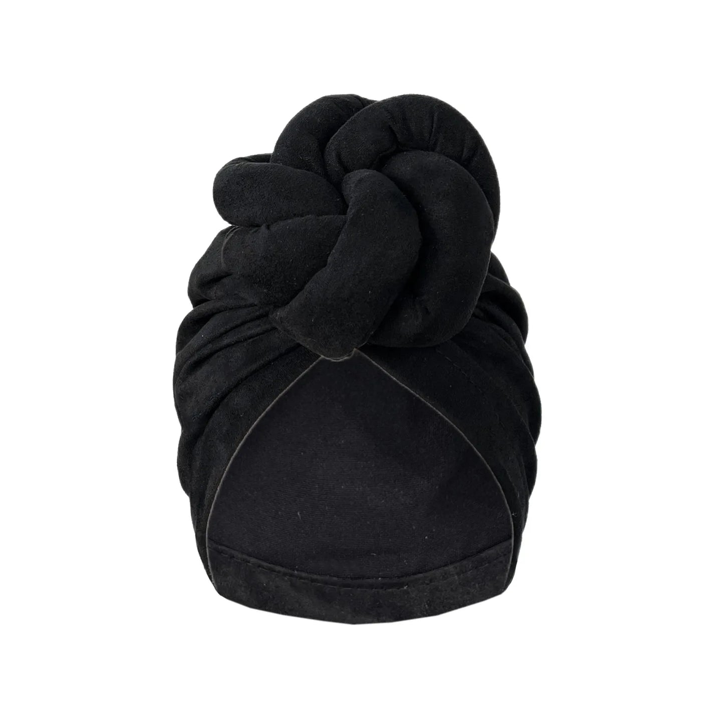 New Muslim Women 3D Flower Cross Turban Hat Sleep Hijab Elegant Party Head Cover Wrap Cancer Chemo Beanies Cap Hair Accessories