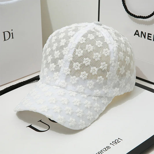 Versatile Floral Baseball Cap