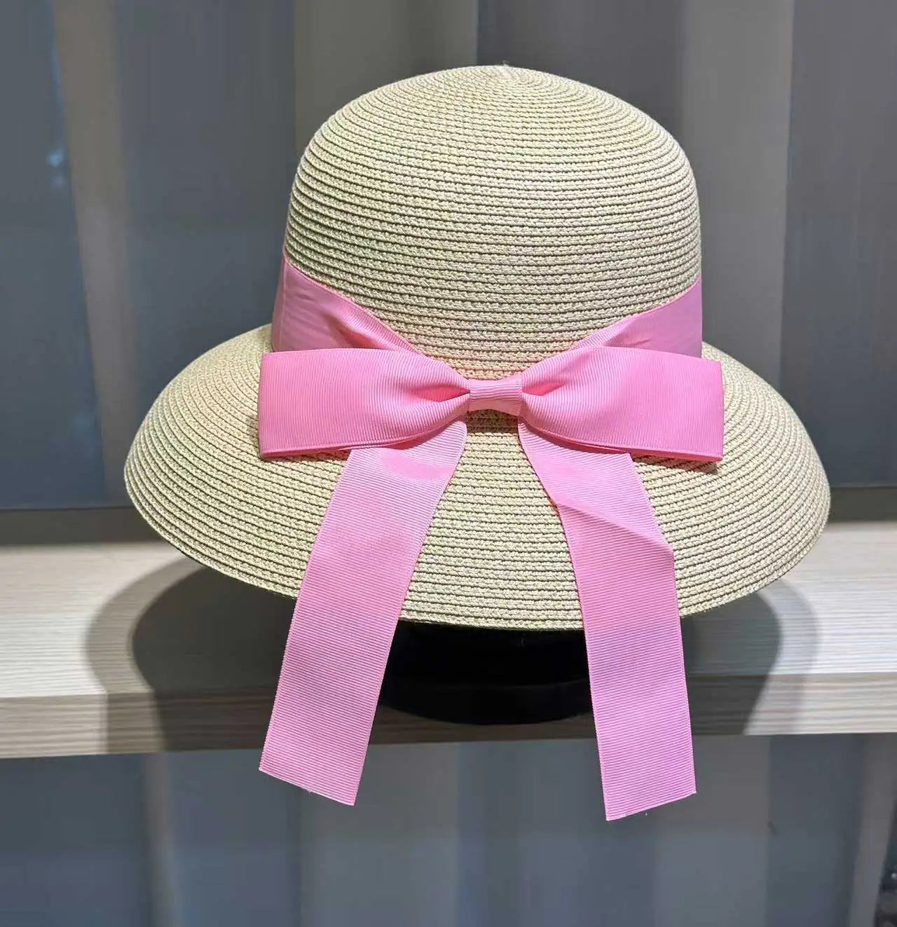 Bow Ribbon Cover Hat